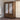 Moe's Home Lillian Tall Storage & Display Cabinet in Brown Wood