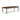 Moe's Home Russet Rectangular Dining Table in Brown Wood