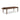Moe's Home Russet Rectangular Dining Table in Brown Wood