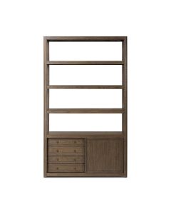 Miko Wood Storage Bookcase & Cabinet by Four Hands