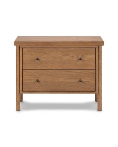 Roark 2-Drawer Wood Nightstand by Four Hands