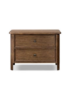 Russ 2-Drawer Wood Nightstand by Four Hands