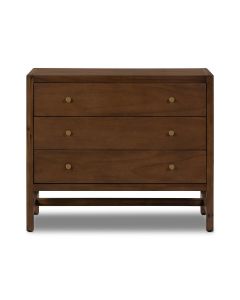 Sullivan 3-Drawer Wood Nightstand by Four Hands