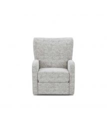 Athen Upholstered Barrel Swivel Recliner by Best Home Furnishings