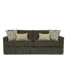 Rumord Olive Upholstered Sofa with 2 Pillows by Best Home Furnishings