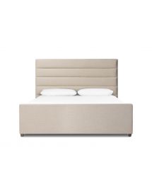 Daphne Upholstered Queen Size Panel Bed by Four Hands