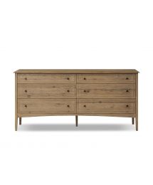 Maggie 6-Drawer Wood Dresser by Four Hands