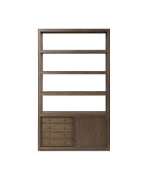 Miko Wood Storage Bookcase & Cabinet by Four Hands