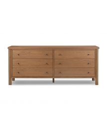 Roark 6-Drawer Wood Dresser by Four Hands