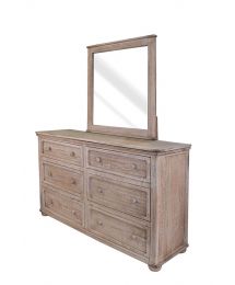 Nizuc 6-Drawer Wood Dresser by International Furniture Direct