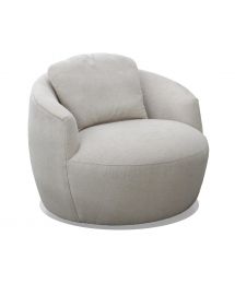 2223-CSB Upholstered Swivel Chair in Giles Fawn by McCreary Modern